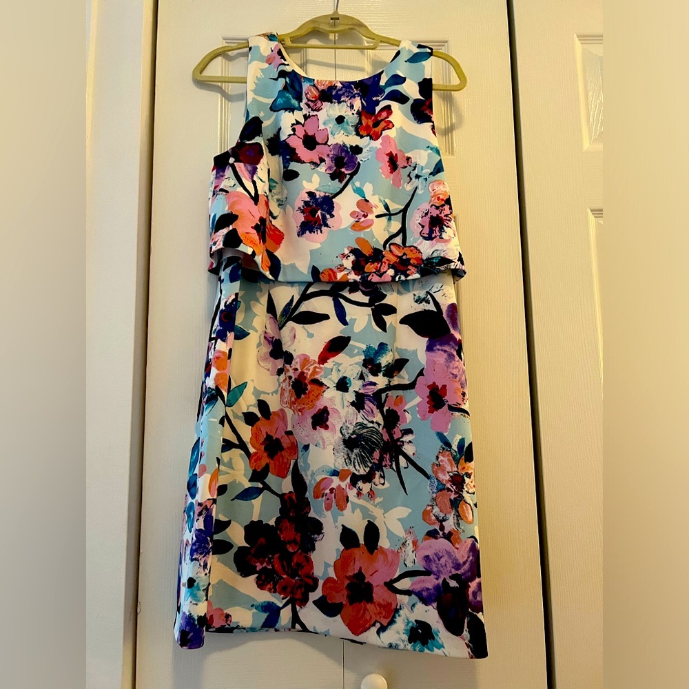 Ivanka Trump faux 2 piece dress